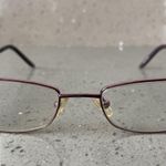 Liz Claiborne L322 UU6 EYEGLASSES FRAMES ONLY 52-18-135 full rim purple red Photo 0