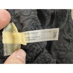 PilyQ BLACK EMBROIDERED MIDNIGHT JANE BEACH LOUNGE COVER-UP DRESS TUNIC Sz M/L Photo 7