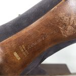 Alexandre Birman  Gray Metallic Silver Suede Heeled Ankle Booties Women's Size 8 Photo 6