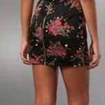 Free People  Dress Womens Size‎ 4 Black Poision Apple Floral Strapless Mini Y2K Photo 1