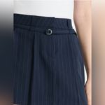 No Boundaries NWT - Pleated Navy Pinstripe Mini Skirt. Photo 3