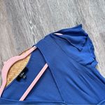 Lulus‎ heart of marigold denim blue wrap maxi dress Photo 5