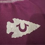 True Religion Y2K soft wide leg sweatpants, pull up elastic waist, magenta L Photo 4