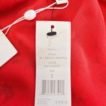 Joie New  Hafsa Silk One Shoulder Midi Dress Red Floral Asymmetric Women's Size S Photo 10