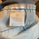 B_Envied  Wmn Sz L Ombré Denim Sleeveless Mini Western  Style Belted Dress Photo 6