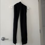 DKNY  Knit Scarf Velvet in Black NWT Photo 1