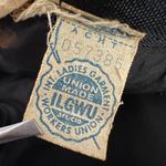 VTG B. Altman Black Midi Dress Union Made ILGWU 60s Mod Braided Waist USA Sz 14 Photo 5