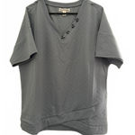 New York Laundry NEW Women's Shirt Top XL 2X Blue Polyester Spandex Pullover Photo 0