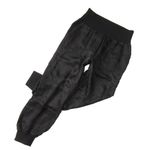 NWT Cinq a Sept Tous Les Jour Giles Joggers in Black Satin Pull Photo 1