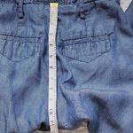 Elevenses Anthropologie   Blue Denim Jumpsuit Size 6 Photo 8