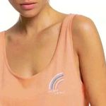 Roxy  Master Lover - Buttoned Back Vest Top - Tawny Orange size Large Photo 1