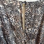 Alice + Olivia  Silk Leopard Print Mini Dress SZ XS Evening Wear Classy Dress Photo 8