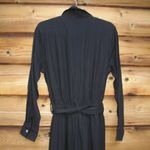 Boston Proper  Linen Blend Utility Wide Leg JumpsuitPants Photo 7