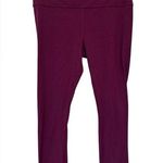 Athleta  Dark Pink Elation 7/8 athletic leggings Photo 0