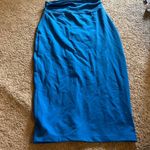 Bebe  blue maxi skirt xs Photo 1