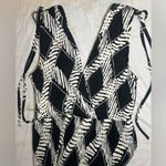 Kindred Anthropologie Black and White Patterned Women's Maxi Dress, XL Photo 3