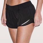 Lululemon Black Hotty Hot 2.5” Shorts Photo 0