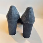 Banana Republic  Navy Textured Pebble Leather Heels Size 9.5 Photo 7