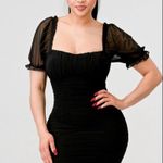 Privy  Ruched Bodycon Dress Photo 0
