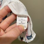 Sienna Sky Floral Tie Front Tank Top White Pink Womens Size Medium Photo 5