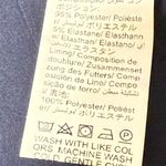 SheIn  Pinstripe Navy Blue Long Sleeve Mini Dress White Trim Woman's Size Small Photo 3