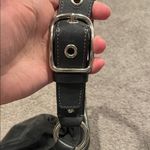 Coach Vintage Black and Dark Gray Hobo Shoulder Bag YTK Photo 5