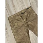 Benetton gold metallic skinny jeans size 31 Photo 3
