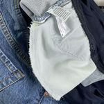 Isabel Maternity by Ingrid &‎ Isabel Womens 4 Crossover Panel Shorts Midi Short Blue Photo 3