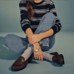 Reformation Ani Ruched Loafer Photo 2