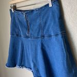 We The Free Denim Mini Skirt Photo 6