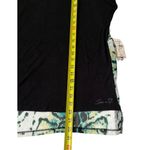 Seven 7 Luxe Black Multicolor Shirt Women Plus Size 14-16 NWT | 55-17 Photo 5