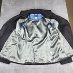 J.Crew  Womens Jacket Pea Coat Grey Wool Blend Size M Medium Photo 7