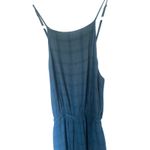 American Eagle Plaid Green Wide Leg Jumpsuit XS Vintage Y2K Christmas Academia Photo 5