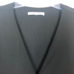 Naked Zebra Workwear V-Neck Short Sleeve Wrap Top Size Medium Photo 2