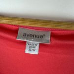 Avenue  Crochet Lace‎ Bell Sleeve Tunic Top Size 30/32 Coral Peasant Boho Cottage Photo 5