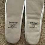 Isotoner NWT White Slip On House Slippers Women's Size XL 9.5 - 10.5 Suede Sole Photo 6