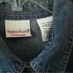 Vintage denim graphic embroidered Noah’s ark shirt Blue Size undefined Photo 3