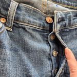 7 For All Mankind Button Fly Jeans Mid Rise Slim Fit Medium Wash Denim Size 29 Photo 11