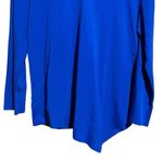 Habitat  Clothes To Live In Womens Small Blue Cotton Asymmetrical Blouse Photo 3