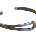 Slide on romantic silver bracelet Photo 0