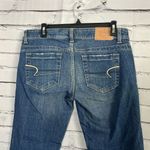 American Eagle  Skinny 77 Mid‑Rise Stretch Denim Skinny Jeans Sz 8 Blue Vintage Photo 8