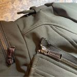 Michael Kors  Olive Green Belted Trenchcoat Jacket Photo 4