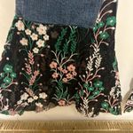 Pilcro and the Letterpress Anthropologie  Flare Flounce Floral Hem‎ Jeans Size 30 Photo 1