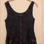 Vera Wang  Women's Lace Drop Waist Dress Photo 3