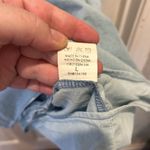 Mod Ref  Women's Light Blue Tencel Casual Short Sleeve Mini Dress Large‎ Pockets Photo 3