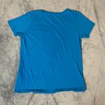 Nike Blue Floral Active Just Do It Athletic Tshirt Youth Girl’s Size Large Photo 8