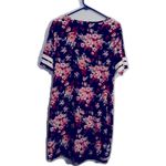 Brooks Women’s Bobbie  Short Sleeve Floral Dress  2 White Stripes on Sleeves Photo 1