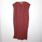 Everlane rustic brown dress size small Orange Photo 1