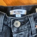 RE/DONE  50's Cut Off Shorts in Black3 Size 26 Photo 4
