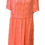 Maia Floral Ruffle Neck Maxi Dress Size 18 Photo 0